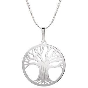 Praqia Stříbrný náhrdelník Strom života KO6046_CU050_45_RH (řetízek