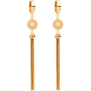 Preciosa Dlouhé ocelové náušnice Rosina 7371Y15