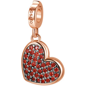 Rosato Bronzový přívěsek Srdíčko se zirkony Storie RZ131