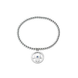 Sector Kuličkový dámský náramek Hamsa-Fatima s přívěskem SAKQ16