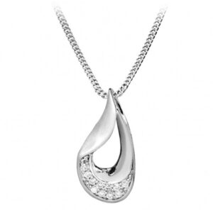 Silver Cat Elegantní náhrdelník se zirkony SC420