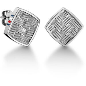 Tommy Hilfiger Čtvercové ocelové náušnice TH2700993