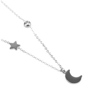 Vuch Elegantní ocelový náhrdelník Infinity Silver