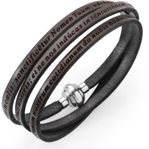 Amen Originální kožený náramek Classic PNLA16 57 cm