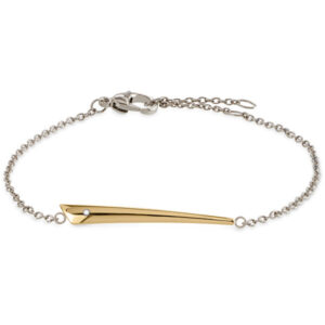 Boccia Titanium Titanový bicolor náramek s diamantem 03038-04