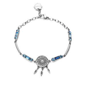 Brosway Okouzlující ocelový náramek Lapač snů Chakra BHKB110