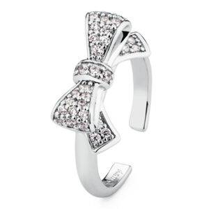 Brosway Otevřený prsten s mašličkou Rosette BEE32