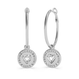 Guess Elegantní ocelové náušnice 2v1 From Guess With Love UBE70033