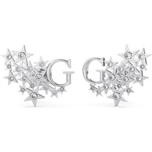 Guess Stylové ocelové náušnice UBE70159