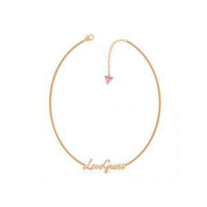 Guess Stylový bronzový náhrdelník Dream & Love UBN70050