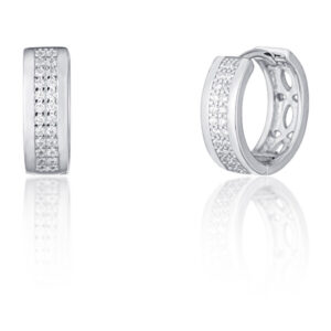 JVD Něžné kruhové náušnice se zirkony SVLE1045XH2BI00
