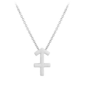 JVD Stříbrný náhrdelník s přívěskem Střelec SVLN0195XH200ST