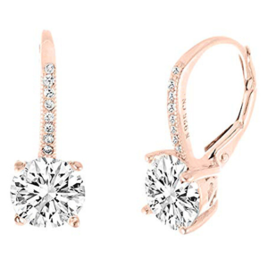 JVD Úchvatné pozlacené náušnice se zirkony SVLE0853XH2RO00