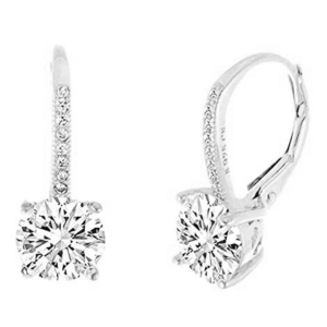 JVD Úchvatné stříbrné náušnice se zirkony SVLE0853XH2BI00