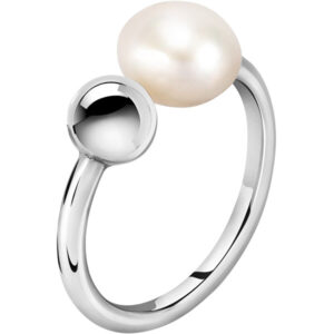 Morellato Ocelový prsten s pravou perlou Oriente SARI15 54 mm