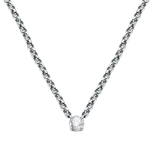 Morellato Originální ocelový náhrdelník s krystalem Poetica SAUZ31