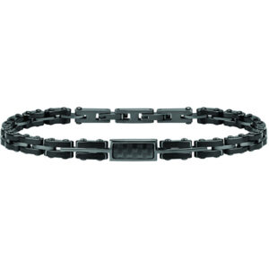 Morellato Pánský keramický náramek Ceramic Black SACU08