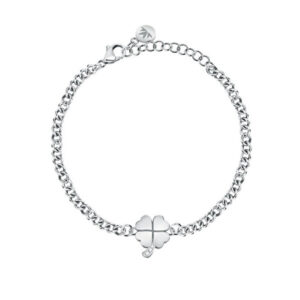 Morellato Půvabný ocelový náramek pro štěstí Maia SAUY12
