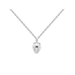 PDPAOLA Stříbrný náhrdelník pro matku i dceru Jahoda LA FRAISE Silver CO02-190-U (řetízek