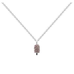 PDPAOLA Stříbrný náhrdelník pro matku i dceru POPSICLE DREAM Silver CO02-235-U (řetízek