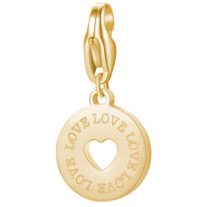 S`Agapõ Pozlacený přívěsek Amore Happy SHA368