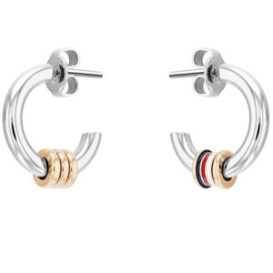 Tommy Hilfiger Elegantní kruhové náušnice z oceli 2780505