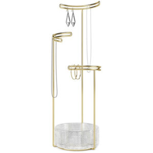 Umbra Stojan na šperky TESORA sklo 1014862104/S