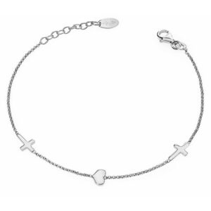 Amen Originální stříbrný náramek Pray
