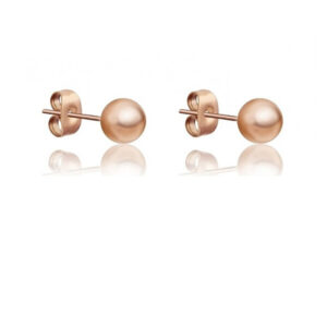 Emily Westwood Půvabné bronzové náušnice pecky WE1040R