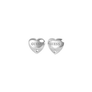 Guess Srdíčkové náušnice s krystaly UBE70104