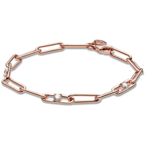 Pandora Luxusní bronzový náramek 589177C01 18 cm