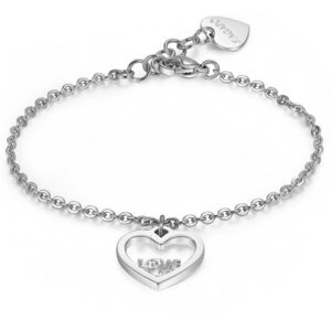 S`Agapõ Ocelový náramek Pretty SPE13