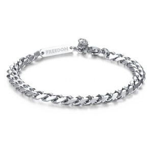 S`Agapõ Stylový ocelový náramek Ripple SRP11