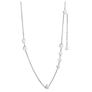 Troli Ocelový náhrdelník s hvězdičkami