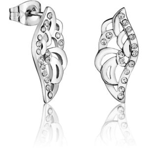 Viceroy Módní ocelové náušnice s krystaly Kiss 80011E11000