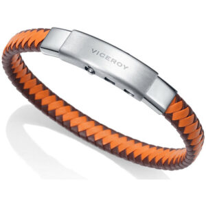Viceroy Pánský koženy náramek Heat 6442P09011