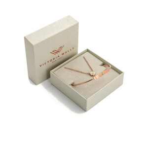 Victoria Walls Bronzová souprava ocelových šperků s krystaly VS1094R (náramek