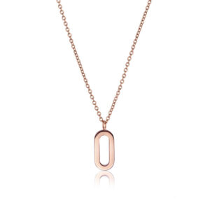 Victoria Walls Moderní bronzový náhrdelník VN1098R (řetízek