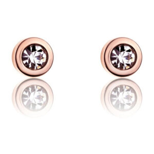 Victoria Walls Pozlacené náušnice pecky s krystaly VE1091R