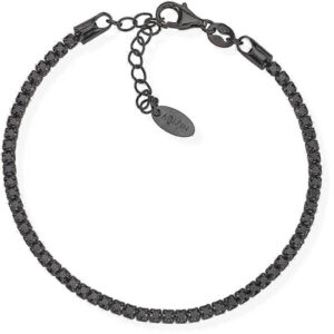 Amen Moderní náramek ze stříbra se zirkony Tennis BTNN16