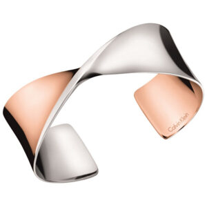 Calvin Klein Otevřený bicolor náramek Supple KJ7SPF2003 5