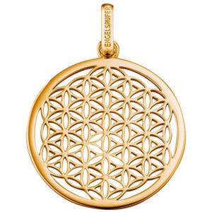 Engelsrufer Pozlacený stříbrný přívěsek Květ života ERP-LIFL-G