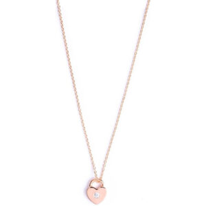Esprit Bronzový náhrdelník se srdíčkem Fave ESNL01171342