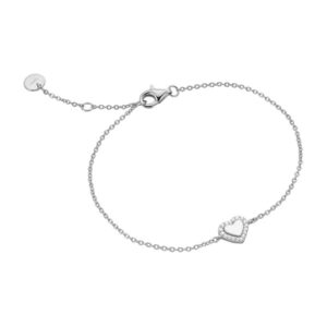 Esprit Něžný stříbrný náramek se srdíčkem ESBR01651117