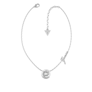 Guess Elegantní ocelový náhrdelník Solitaire JUBN01459JWRHT/U