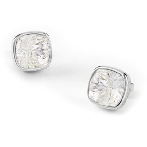 Guess Ocelové náušnice s čirými krystaly Fancy JUBE01121JWRHCLT/U