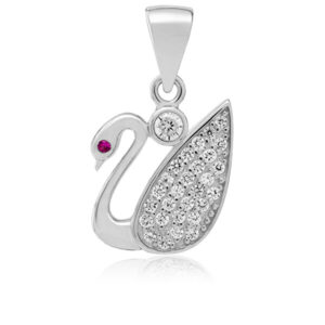 JVD Stříbrný přívěsek Labuť SVLP0503XF3BI00