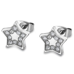 Lotus Style Hvězdičkové náušnice s krystaly LS1885-4/1