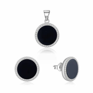 MOISS Stylová stříbrná souprava šperků S0000357 (přívěsek