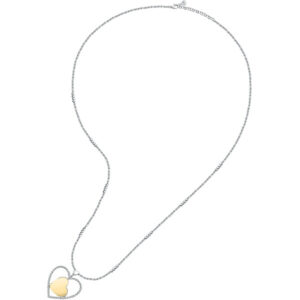 Morellato Romantický bicolor náhrdelník Srdce Dolcevita SAUA01